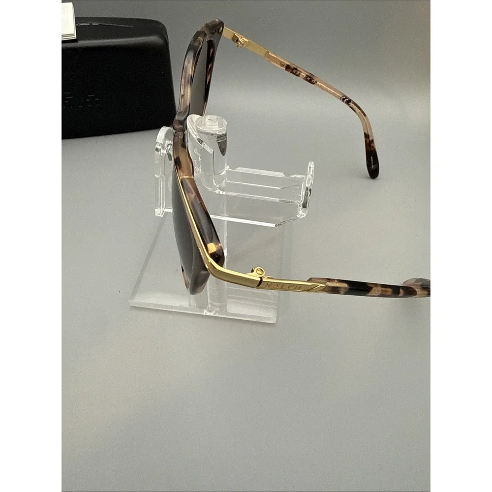 RALPH LAUREN RA5203 1463 BROWN TORTOISE/GOLD AUTHENTIC SUNGLASSES 54-16 & CASE